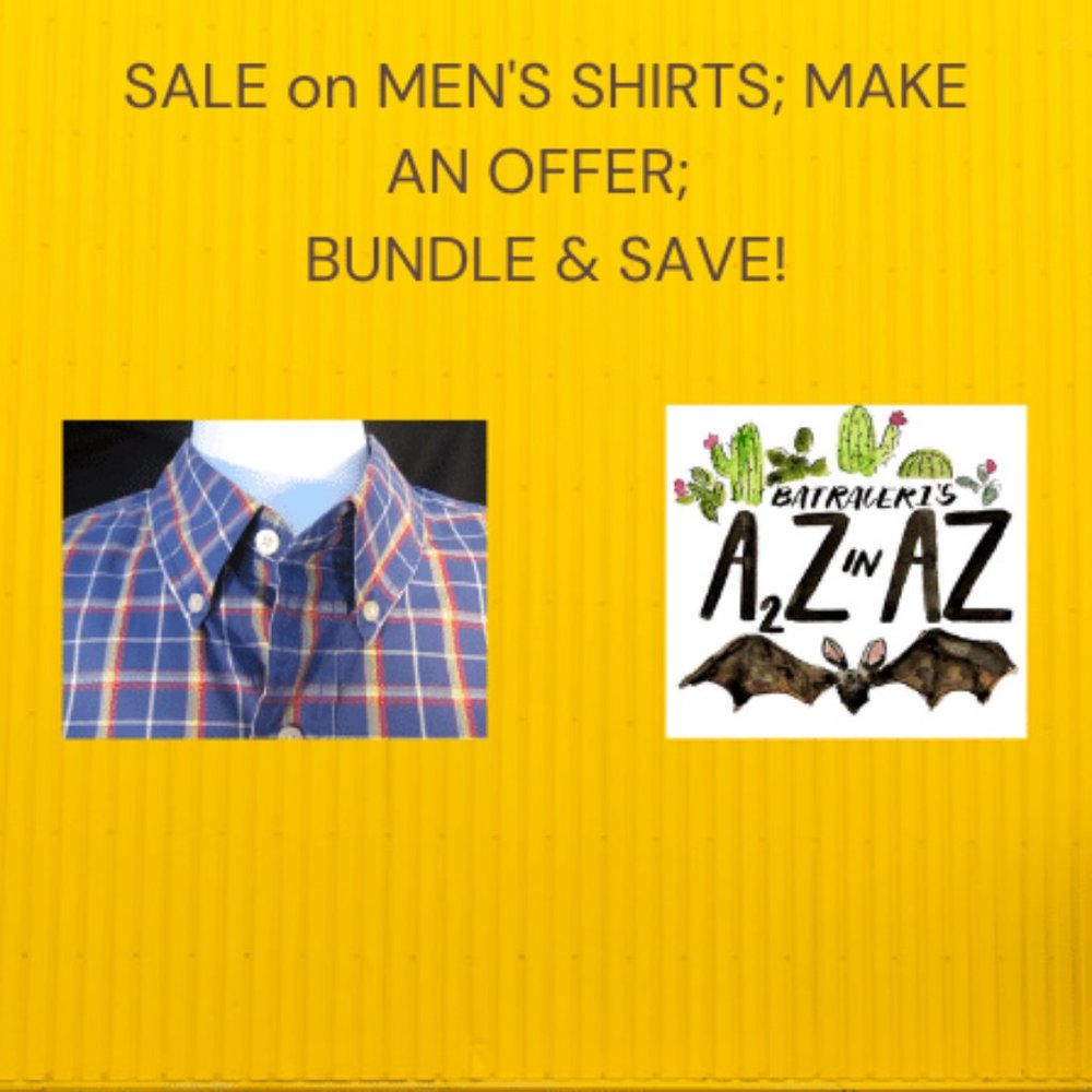 MEN'S SHIRTS - MAKE AN OFFER - BUNDLE!
